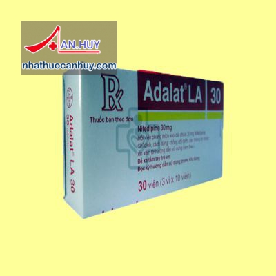 Thuốc Adalat LA 30mg – Thuốc điều Trị Tăng Huyết áp, đau Thắt Ngực ...