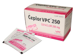 Thuốc Ceplorvpc 125 là loại thuốc gì? có tác dụng gì? giá bao nhiêu tiền?